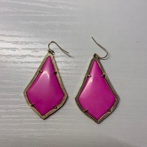 Bright Pink Kendra Scott Earrings